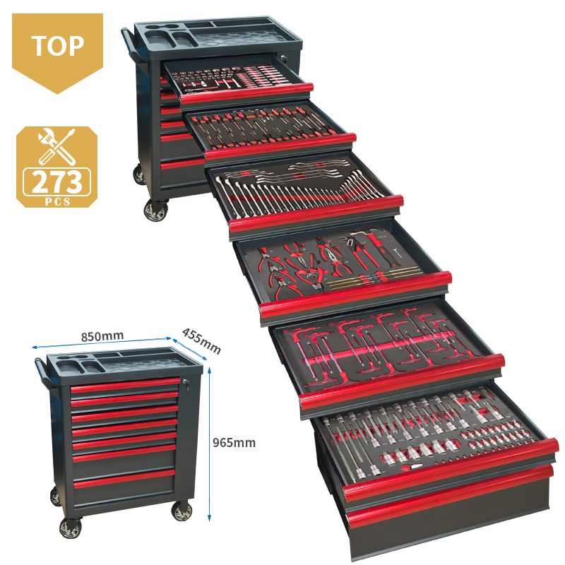 Tools Set Workshop - Carrito de herramientas de 7 cajones
