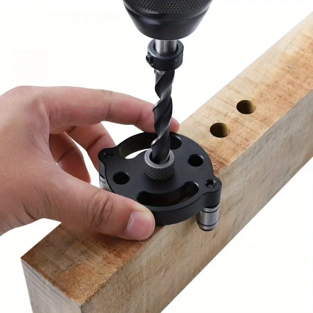 Pocket Hole Jig - Kit de guía para espigas auto-centrantes,