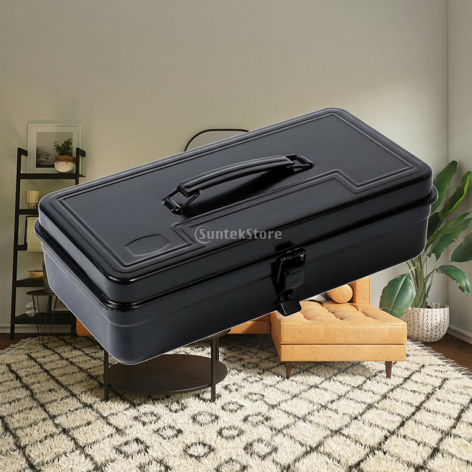 Workshop Tools Organizer - Caja de Herramientas de Hierro Reforzada,