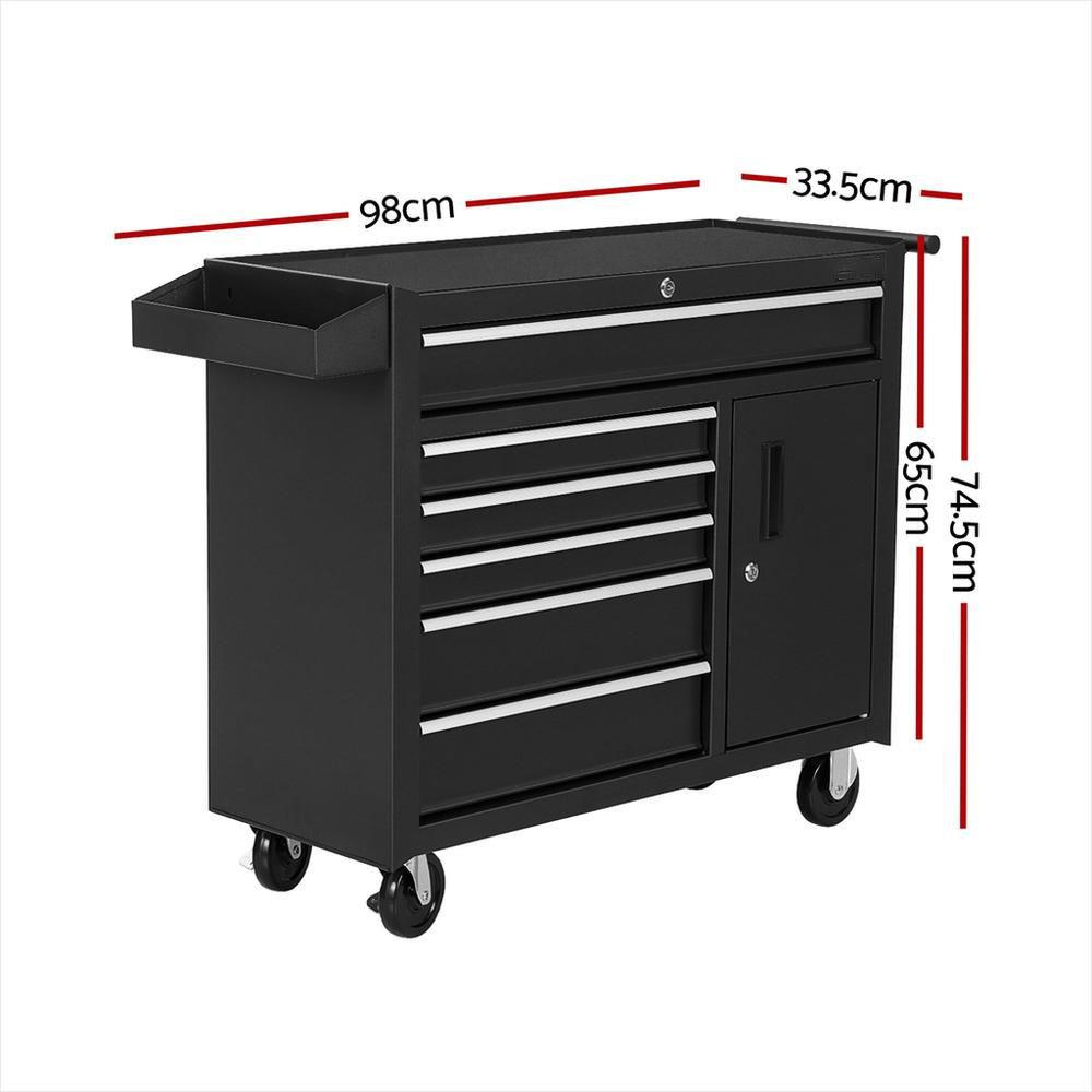 Caja de herramientas con 6 caj - Tools Box For Workshop reseña y precio