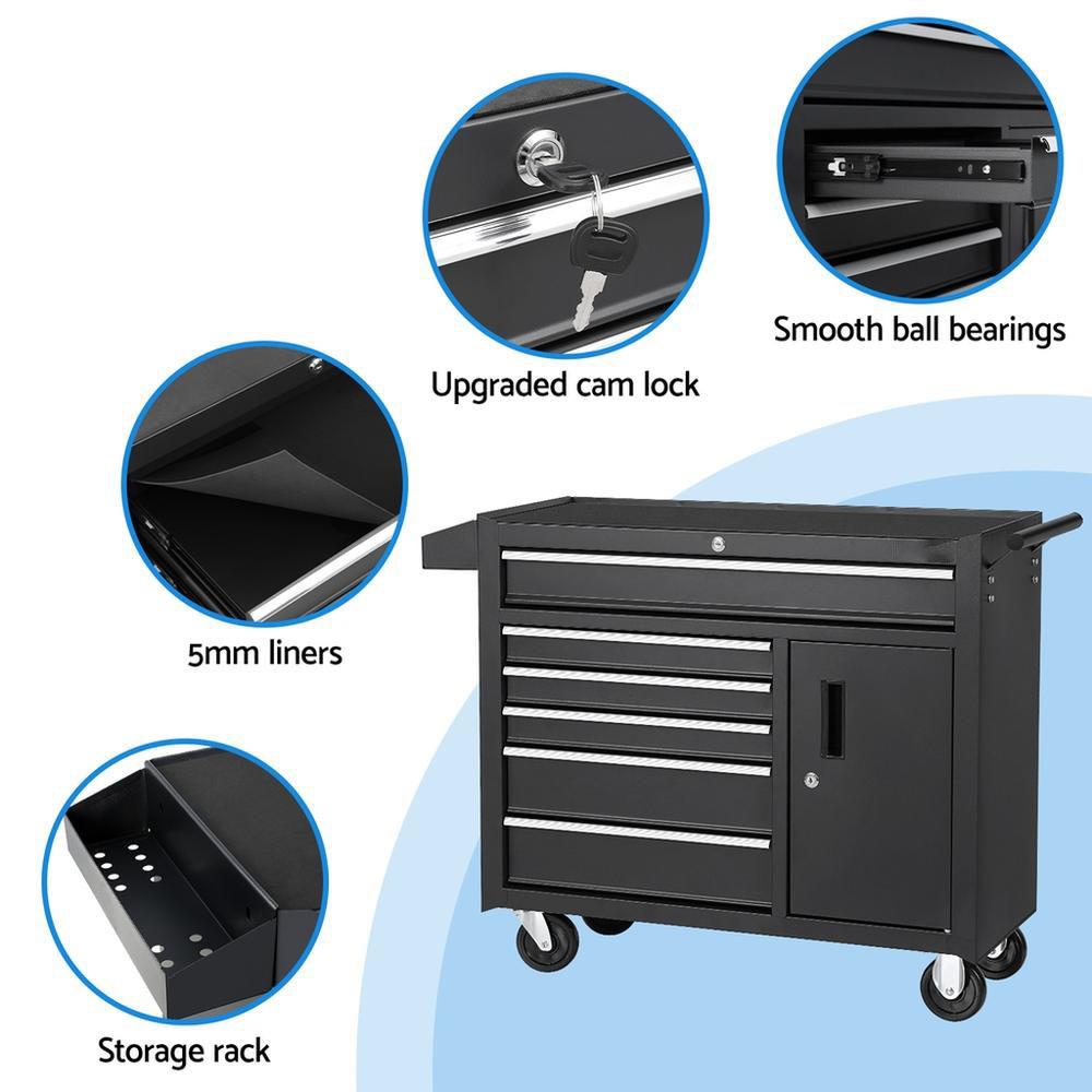 Caja de herramientas con 6 caj - Tools Box For Workshop reseña y precio