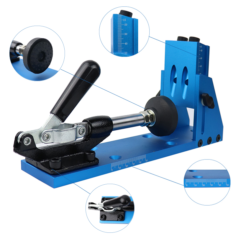 Plantilla para agujeros inclin - Pocket Hole Jig reseña y precio