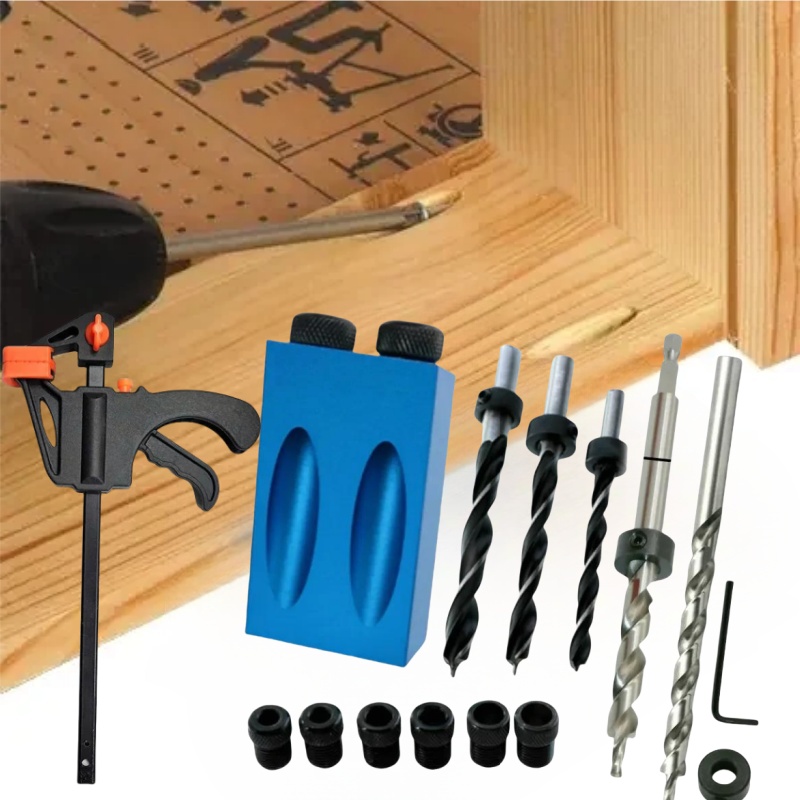 Kit de herramientas para union - Pocket Hole Jig reseña y precio