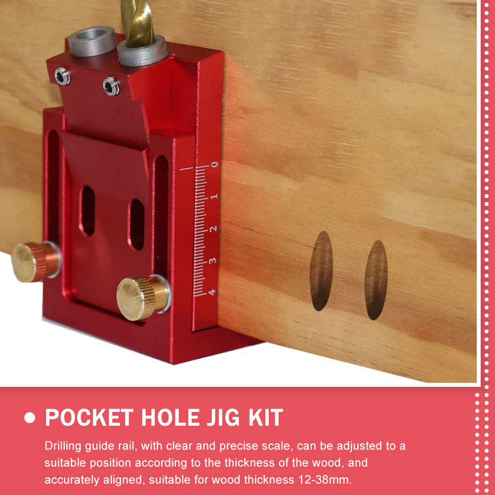 Plantilla de Perforación de Bo - Pocket Hole Jig reseña y precio
